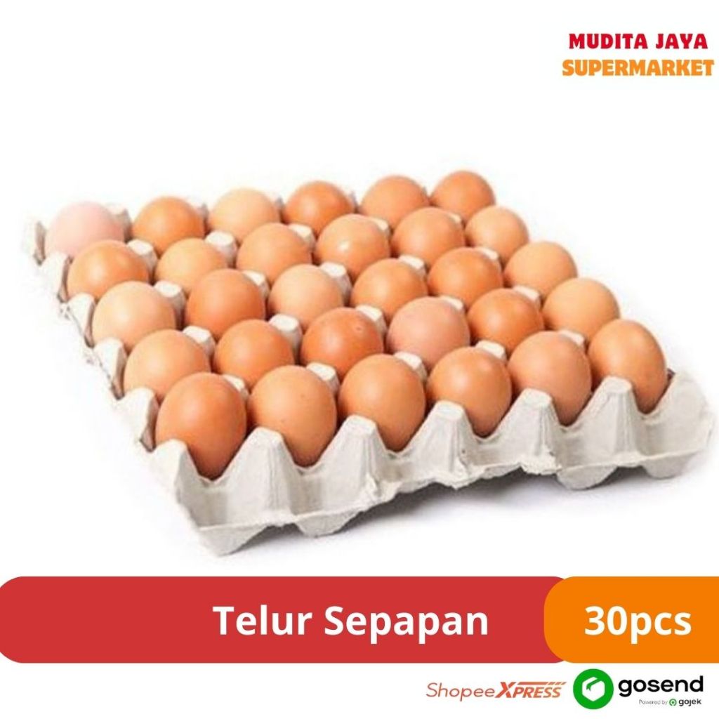 

Telur Sepapan Isi 30 biji