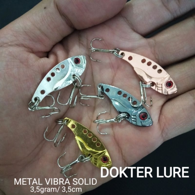 LURE METAL VIBRA SOLID 3.5gram Umpan Casting