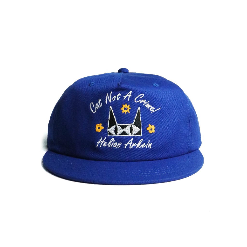 HELIAS ARKEIN - Topi 6 Panel - Cats blue