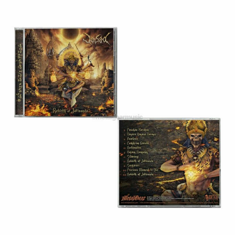 CD - JASAD OFFICIAL - Rebirth Of Jatisunda - Metalgear Version