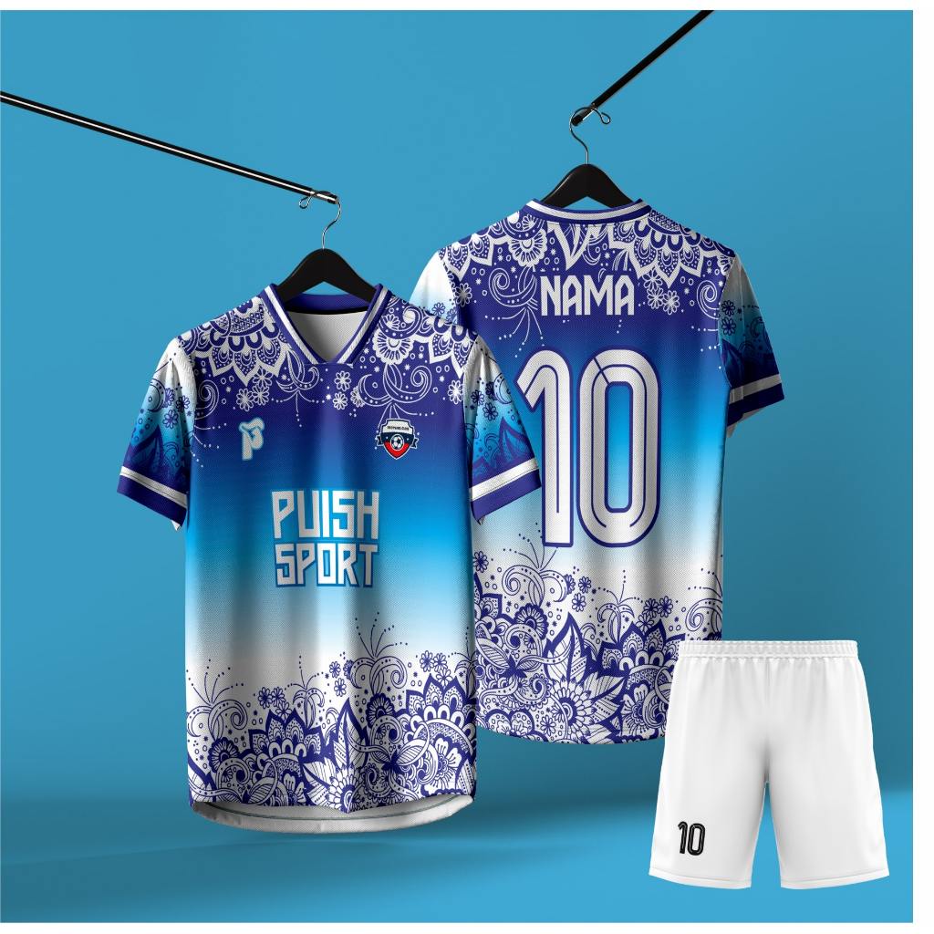 Jersey Sepak Bola | Jersey Futsal | Jersey Voli Custom Free Nama Set