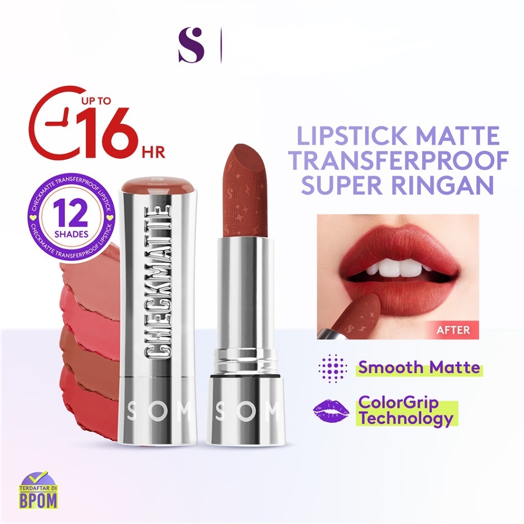 SOMETHINC Checkmatte Lipstick Somethinc Checkmatte Transferproof Lipstick