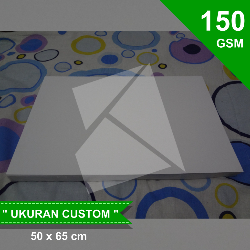 

KERTAS BC PUTIH 150gr UKURAN 50x65 cm PAKET 50 LEMBAR
