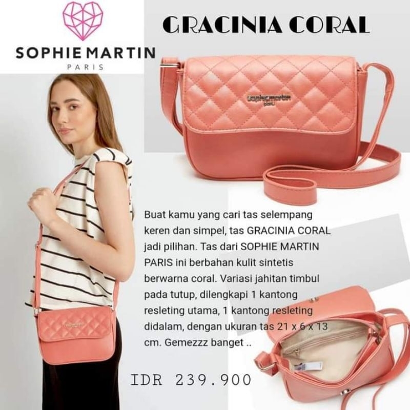 CUCI GUDANG SOPHIE MARTIN PARIS TAS GRANICIA SLINGBAG