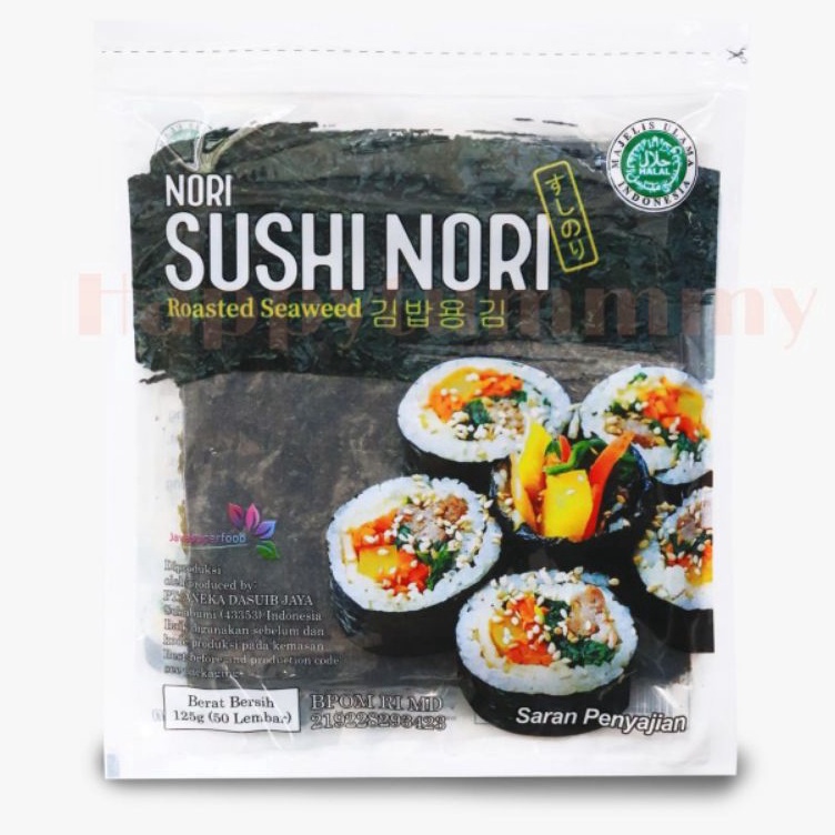 

HPT JAVA SUSHI NORI Rumput Laut Kimbap Seaweed Halal MUI