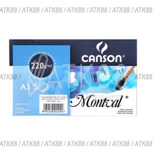

Terlaku Canson Montval A3 22 gsm Canson AquarelleWatercolour 3X