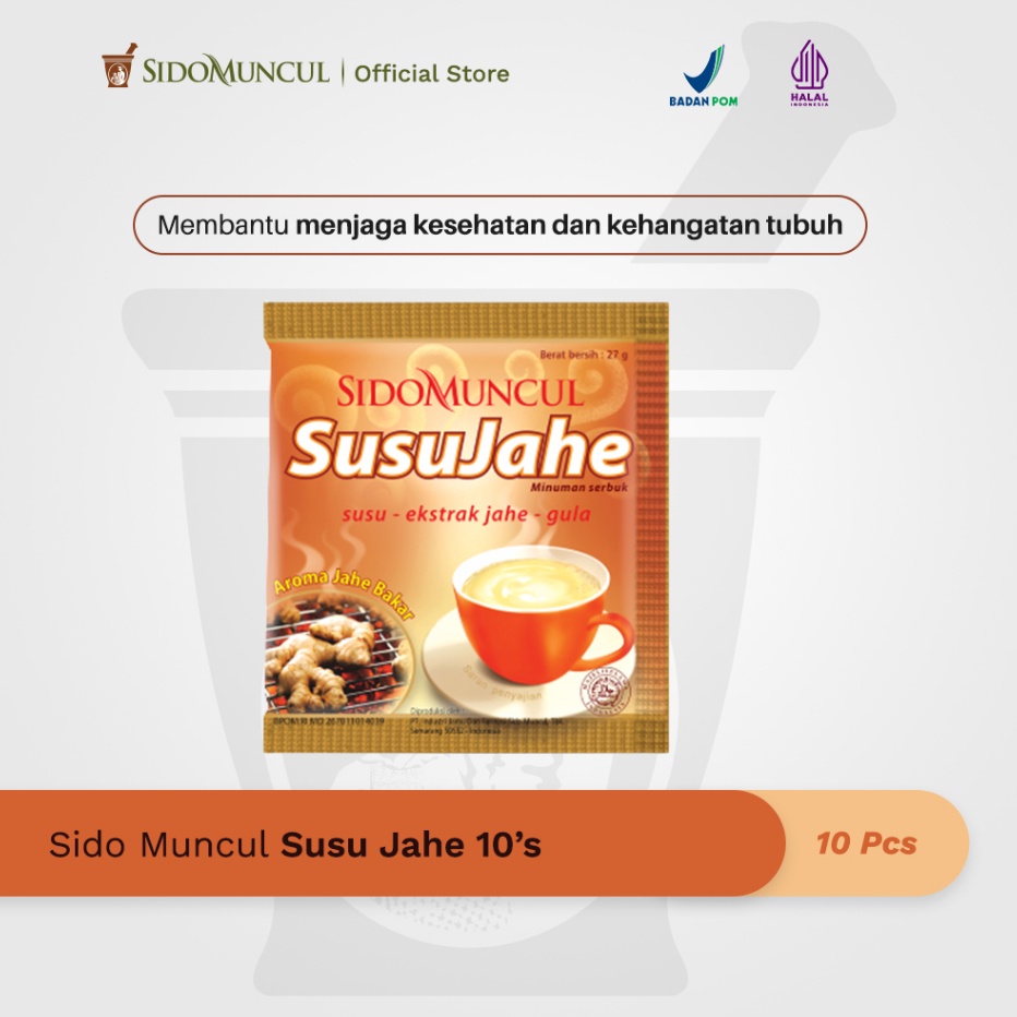 

Ready Stock Sido Muncul Minuman Susu Jahe 1s Menghangatkan Badan