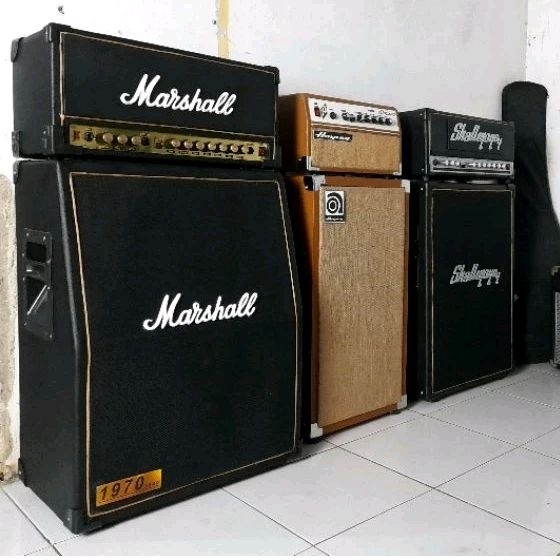 ampli head cabinet set paket studio