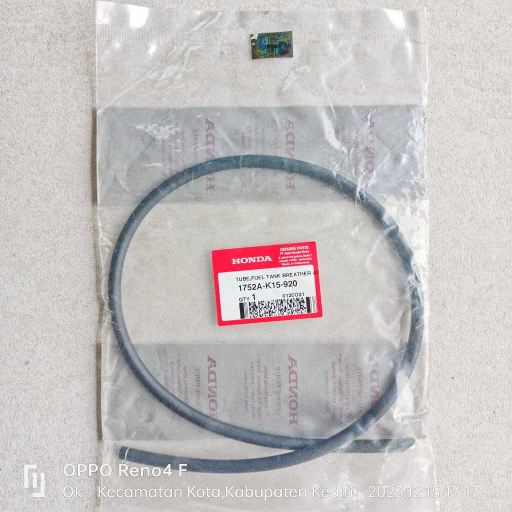 Tube Fuel Tank Breather - Selang Pernafasan-Hawa Tangki-Tengki Bensin Honda CB150-R CB150-X CBR-150 