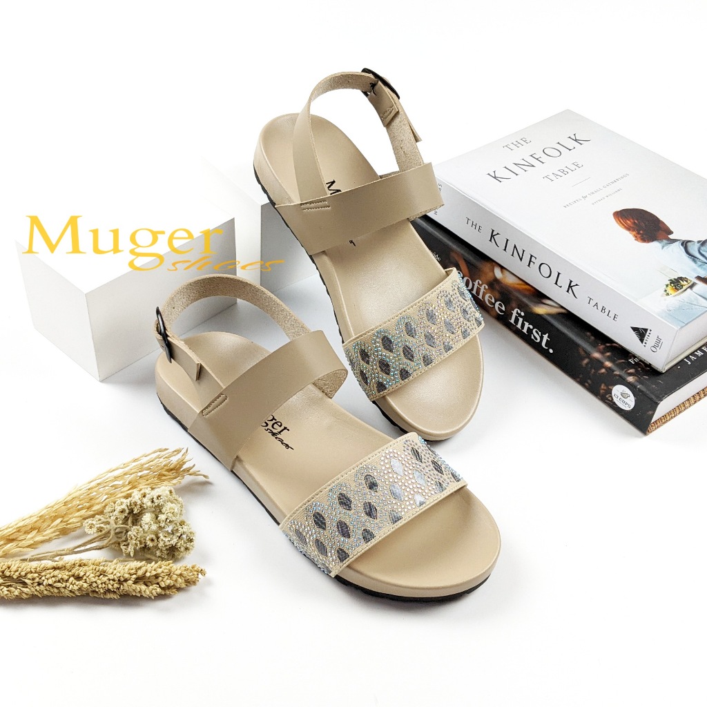 Milen Sendal WNaita, Sendal Flat Tali Muger Shoes