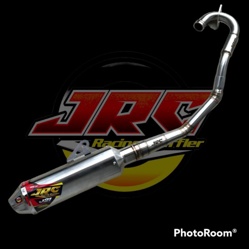 Knalpot KLX CRF WR DTRACKER WR 155 Stainless JRC Original