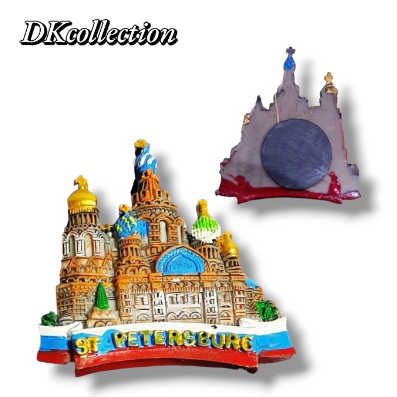 Tempelan kulkas Petersburg magnet kulkas Petersburg Souvenir Russia magnet kulkas Rusia magnet rusia