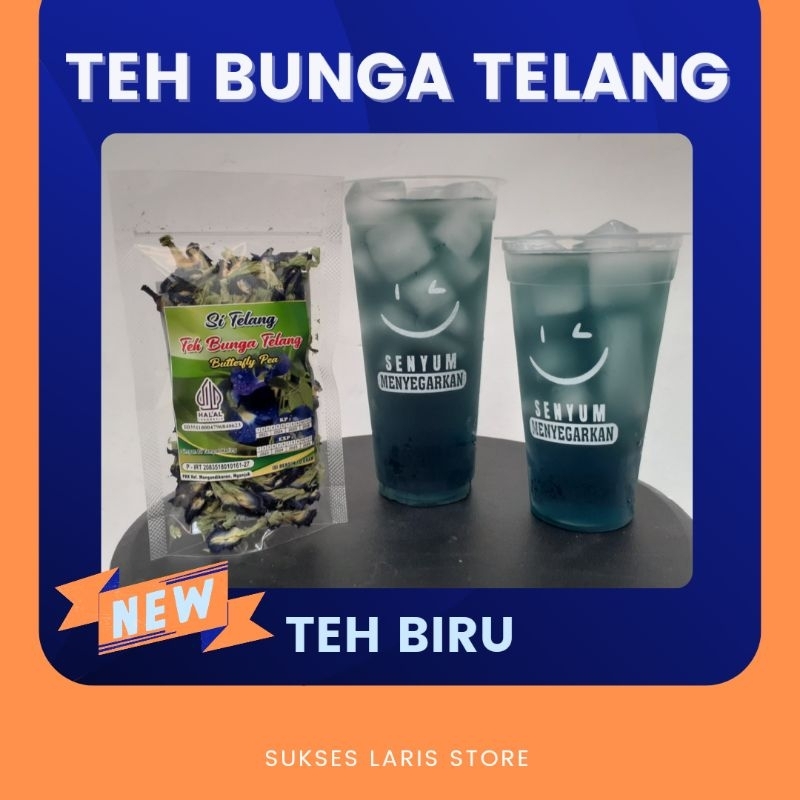 

TEH BUNGA TELANG TEH BIRU | TEH BIRU | BUTTERFLY PEA | TEH KESEHATAN HERBAL | TEH OBAT HERBAL