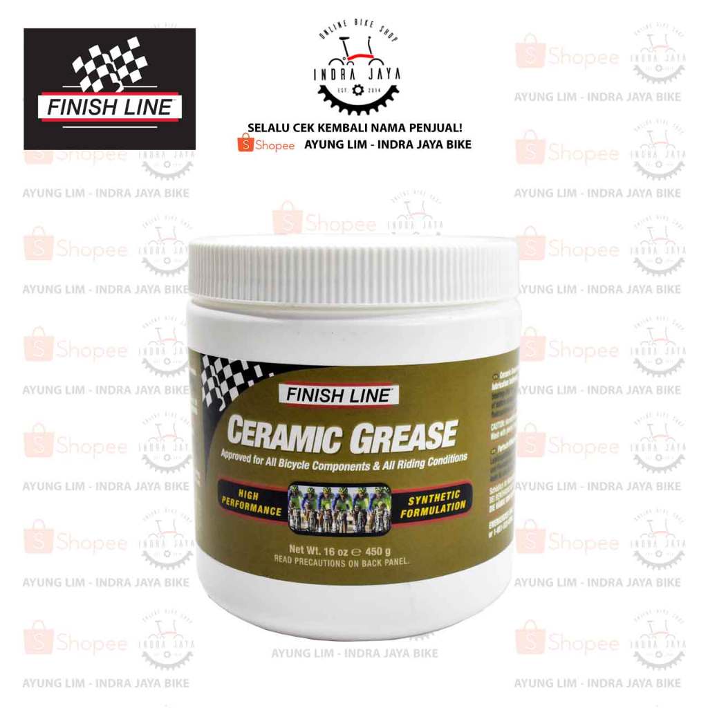Finish Line Ceramic Grease 450g / STEMPET UNTUK CERAMIC