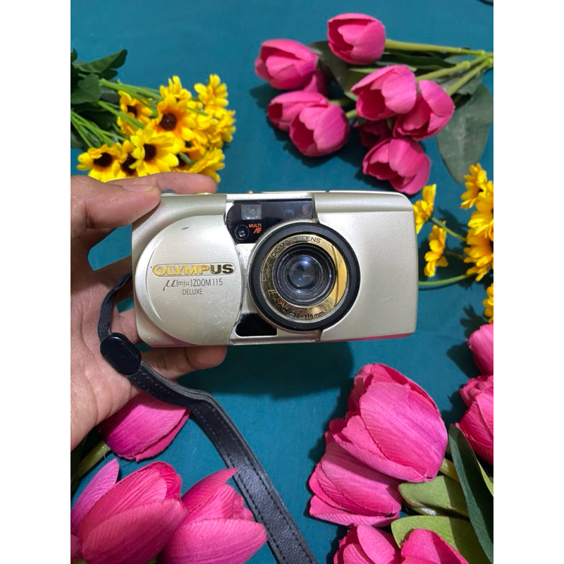 Camera Analog Olympus MJU Zoom 115 Deluxe