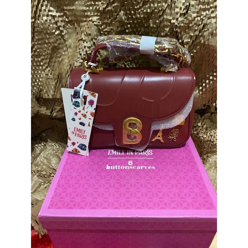 Emily Alma Flap Bag Small | LE ROUGE