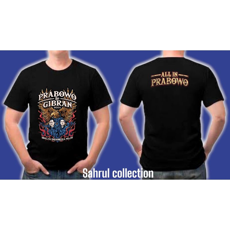 Kaos Distro Prabowo, Prabowo Gibran, Prabowo Garuda, Prabowo Presiden