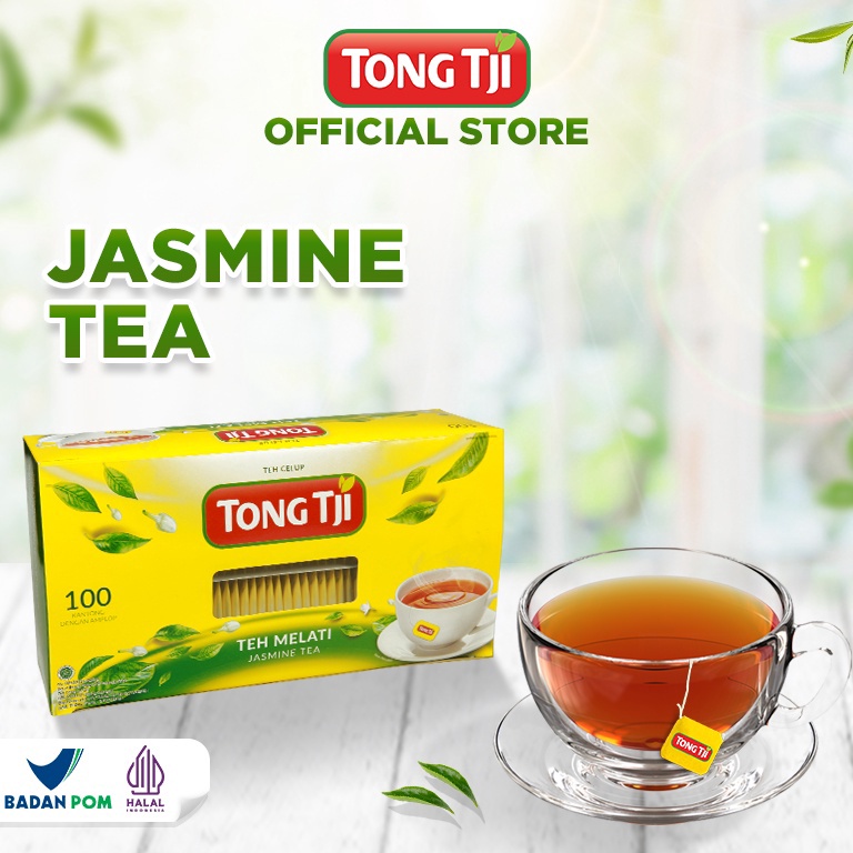 

GROSIR MURAH Tong Tji Jasmine Tea Teh Celup Dgn Amplop 1 pack 2 gr x 1 teabags