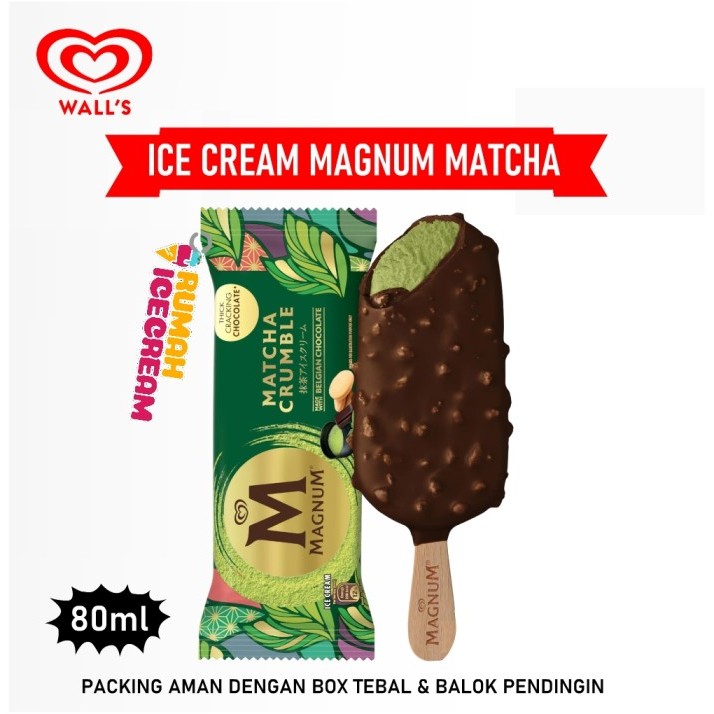 

Es Krim Magnum Matcha Crumble