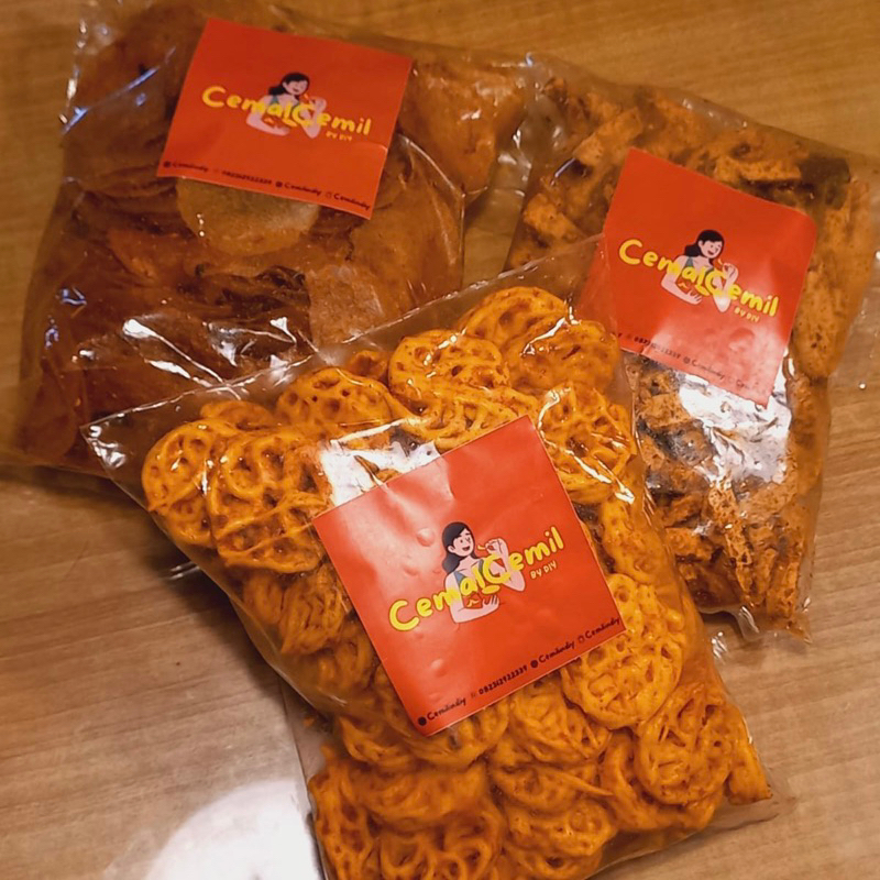 

Cemilan Murah (basreng, kripca, kerupuk palembang)