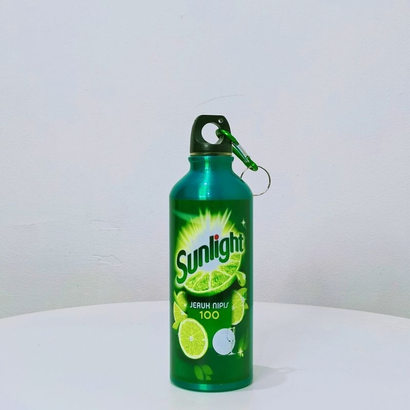 READY TUMBLER UNIK TUMBLER LUCU SUNLIGHT HIJAU  BOTOL MINUM CUSTOM SUNLIGHT - BOTOL MINUM SUNLIGHT