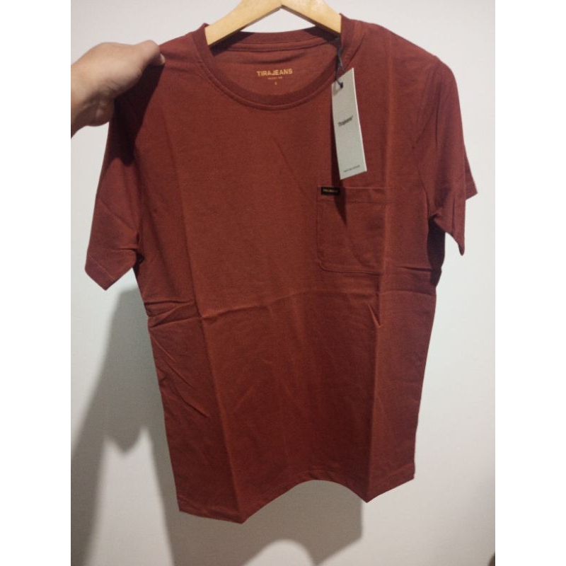 Kaos Original TIRAJEANS POCKET Teracota