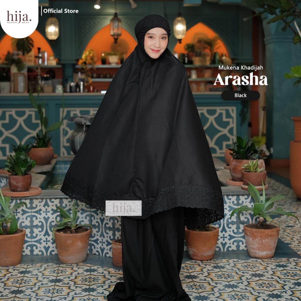 Mukena Khadijah Pasteleena Bordir Tasik Semi Jumbo