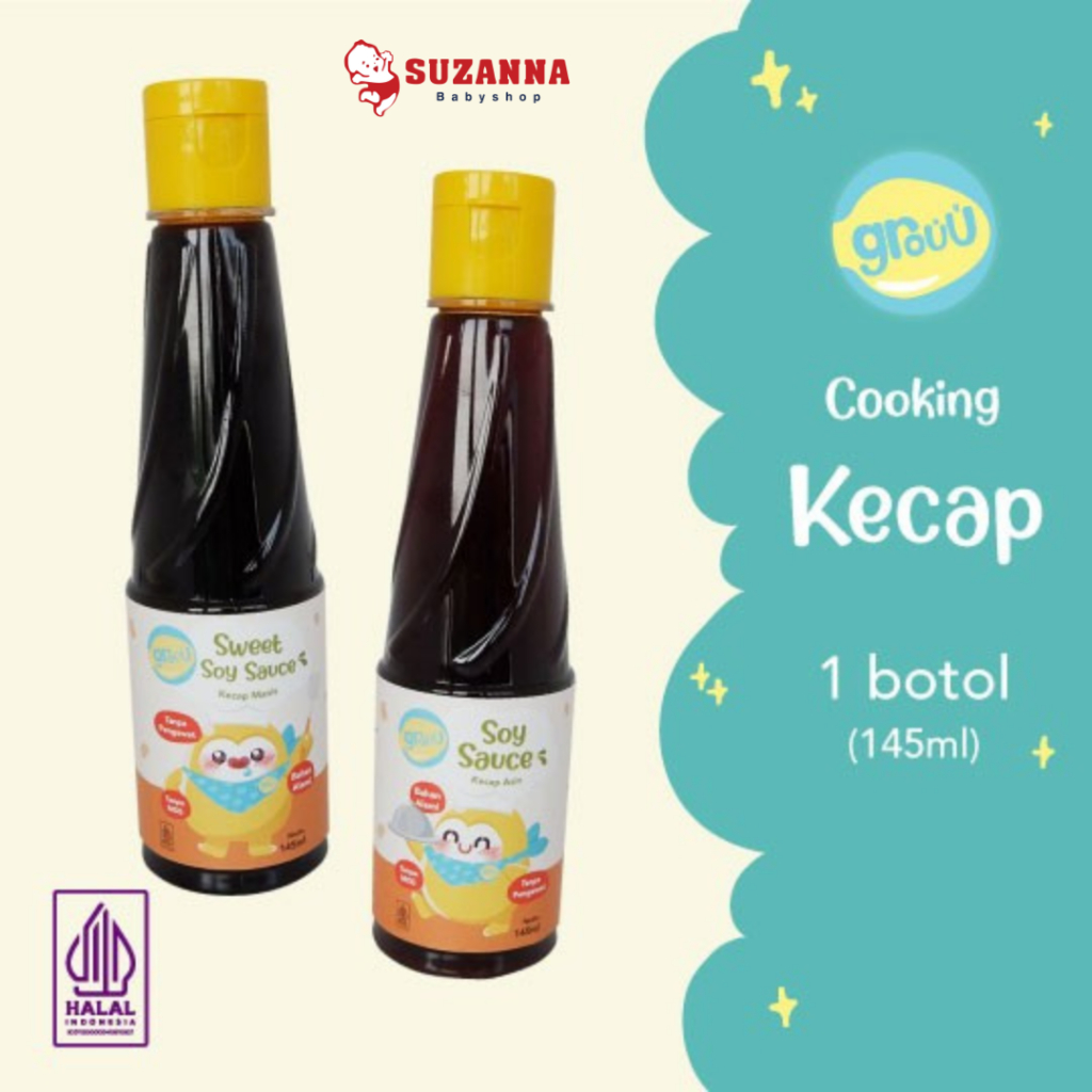 

Grouu Cooking Sauces Kecap Asin / Manis