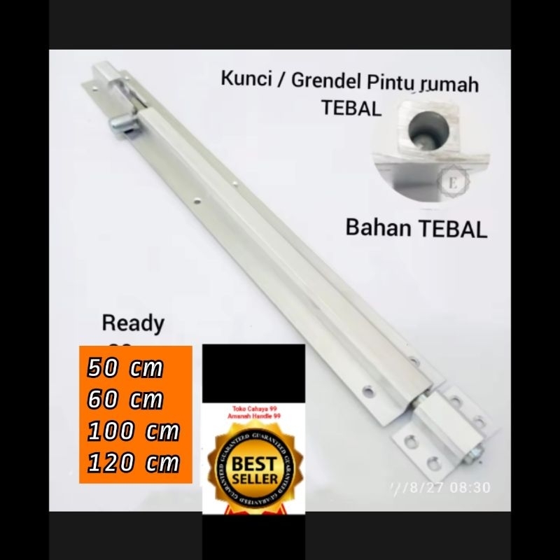 long grendel kunci pintu panjang 120 cm