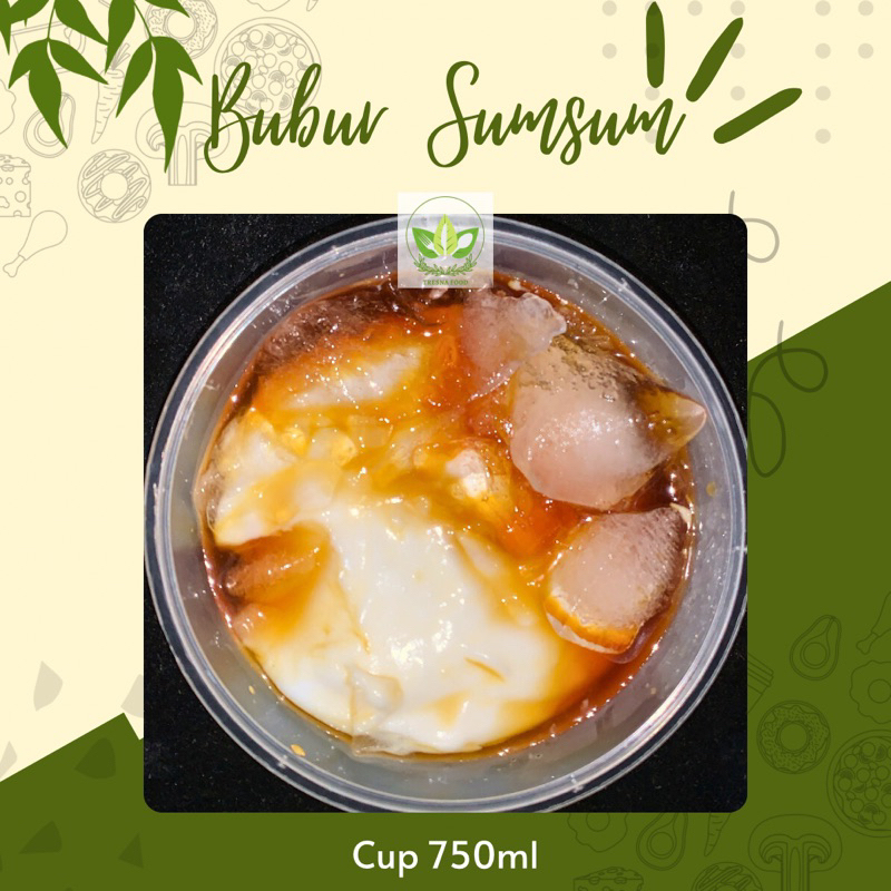 

Bubur Sumsum / Bubur sum-sum Gula Aren / Bubur cup 750ml / Bubur