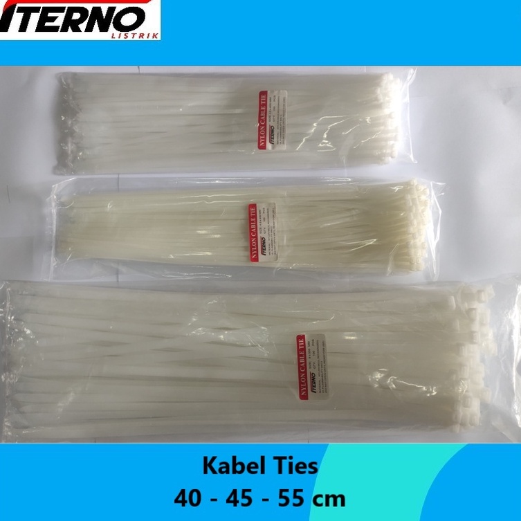 

el baru Kabel Ties Cable Tie 4cm 48x4mm Iterno TZS
