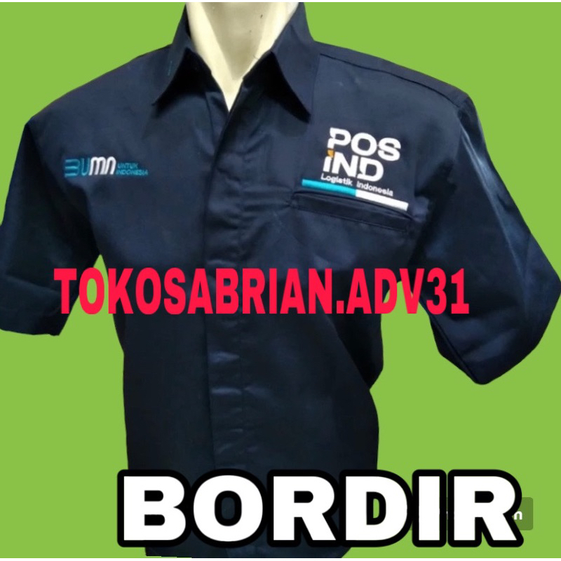KEMEJA POS INDONESIA BAJU POS SERAGAM POS