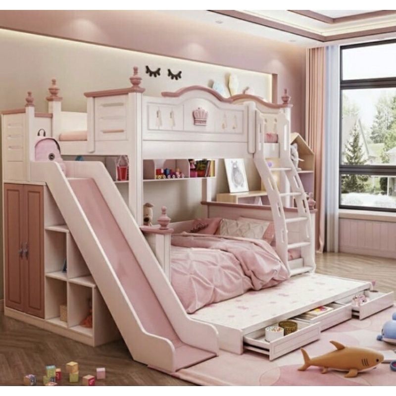 Tempat Tidur Tingkat Perosotan