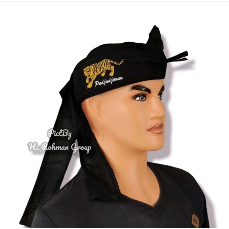 Blangkon motif kujang Siliwangi