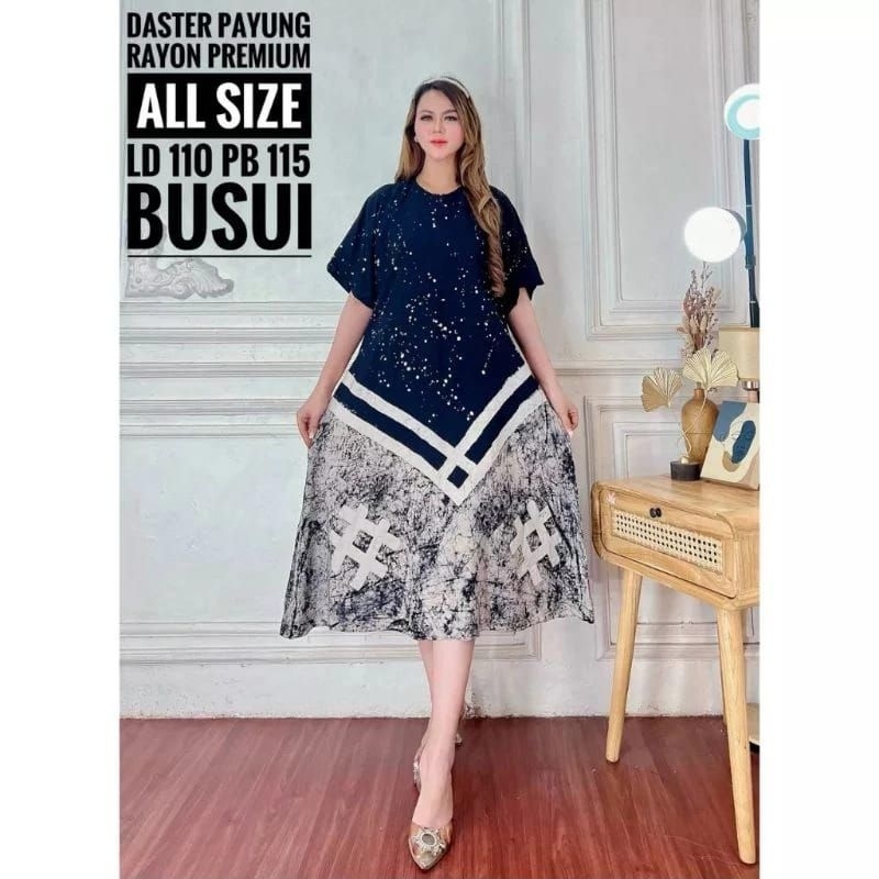 Daster twill Rayon Cap Malaman Pekalongan lengan pendek daster motif terbaru
