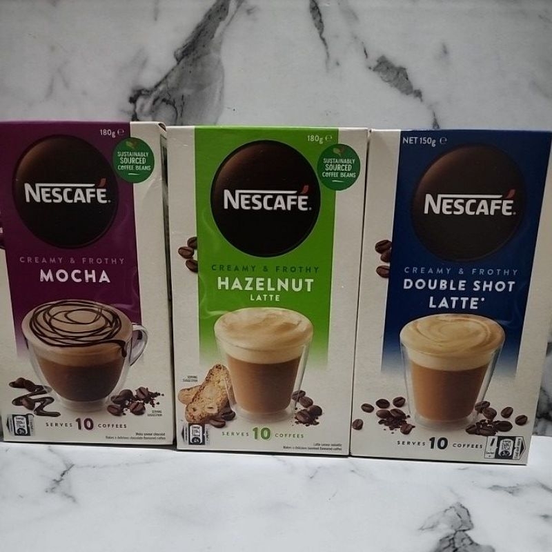 

[Ecer 1pc] Nescafe Australia Hazelnut / Mocha / Double shot latte