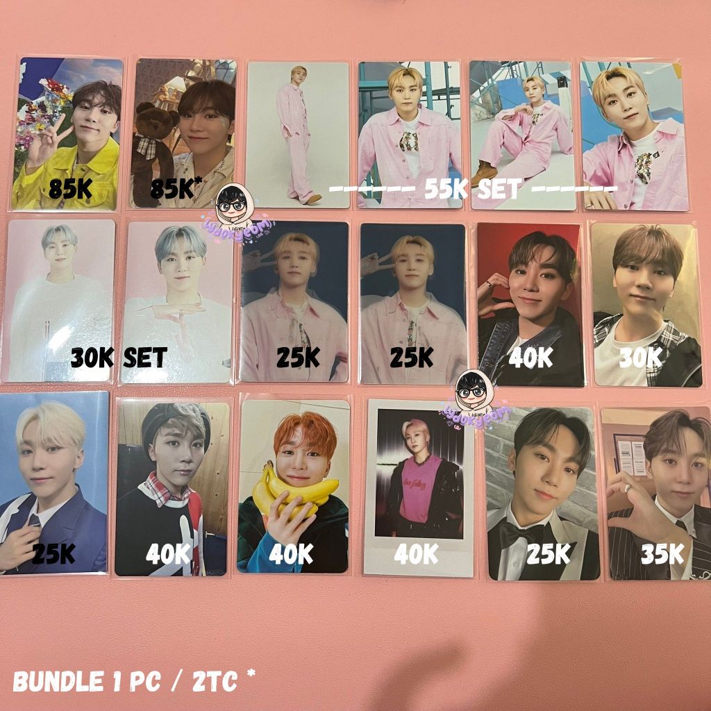 SEVENTEEN PHOTOCARD OFFICIAL SEUNGKWAN VERNON JUN HOSHI MINGYU FML AN ODE KIT SECTOR17 HOSHI HANABI 