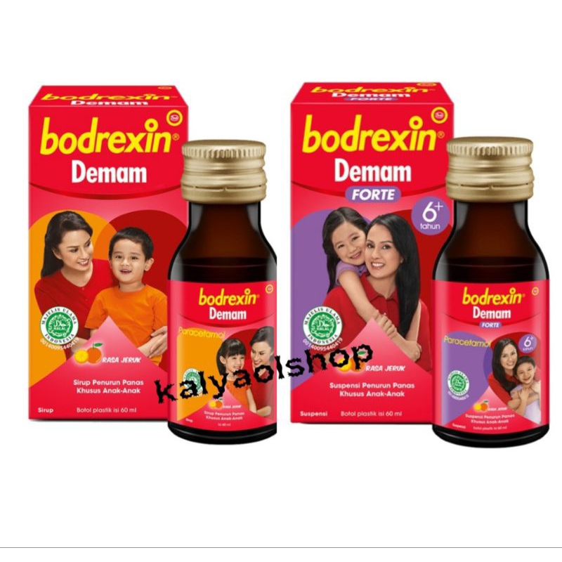 Bodrexin Demam Parasetamol Sirup 60 ml