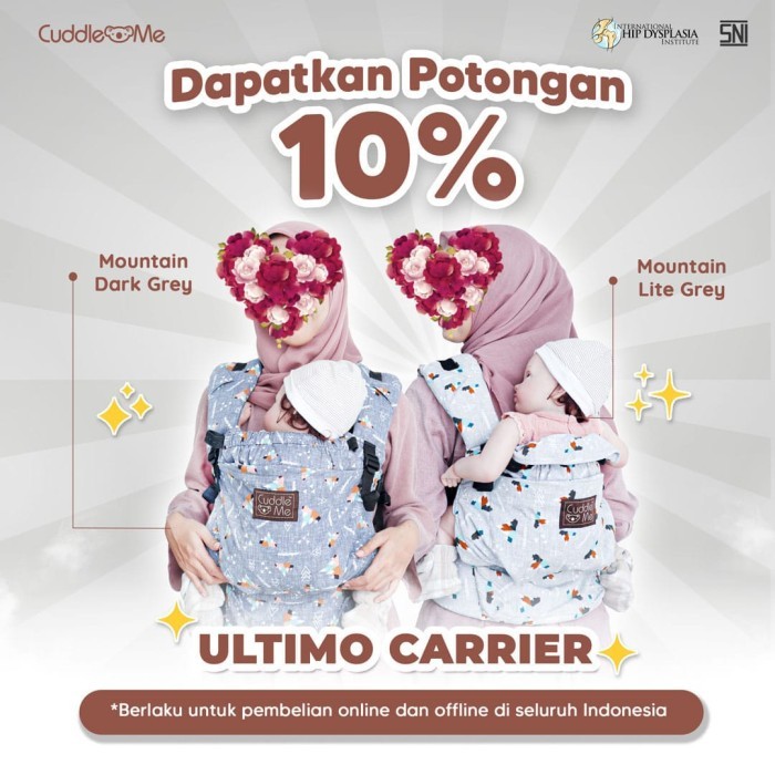 DISKON Ultimo Cuddleme M Shape Dan Gendongan Cuddle me