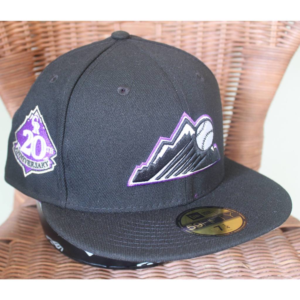 New Era 59Fifty Colorado Rockies 20th Anniversary Patch Hat