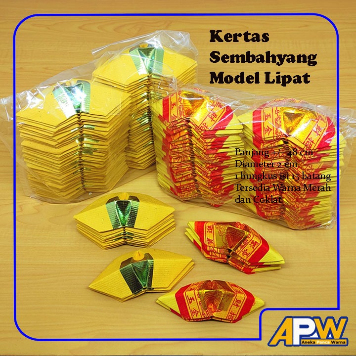 Kertas Sembahyang / Kimcua 888 Lipat Emas / Perak