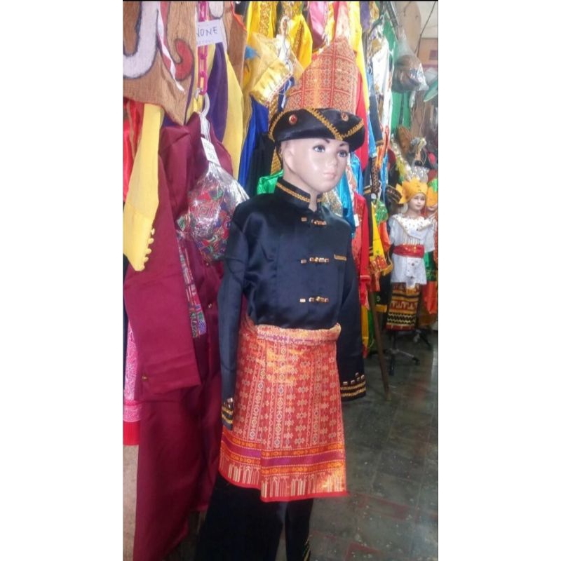 Baju Adat Aceh Teuku Umar Anak