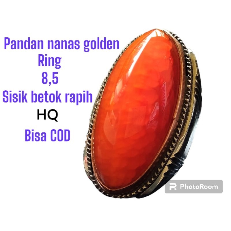Batu pandan nanas golden HQ sisik betok