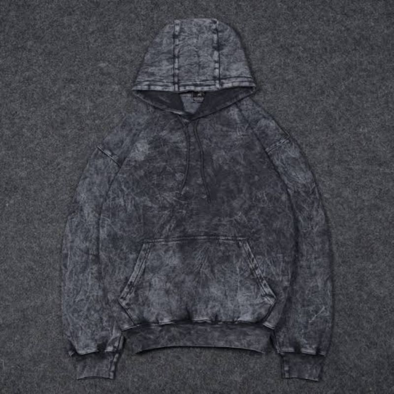 HOODIE SANDWASH WASHING POLOS UNISEX