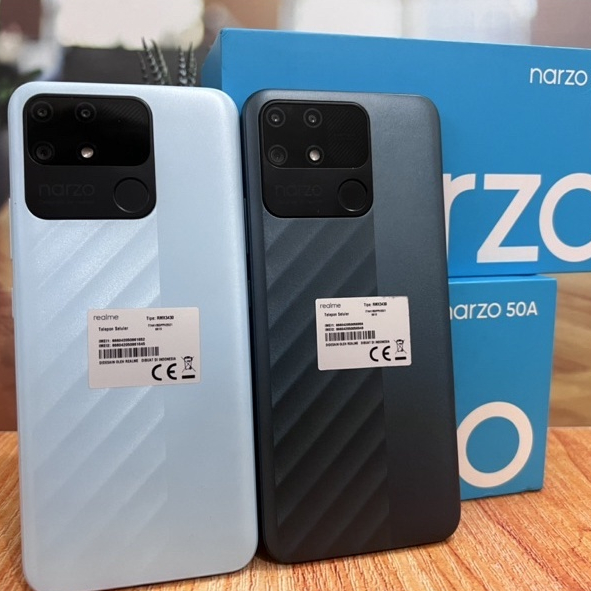 Realme Narzo 50A Ram 4/64GB | Ram 4/128GB (SECOND)
