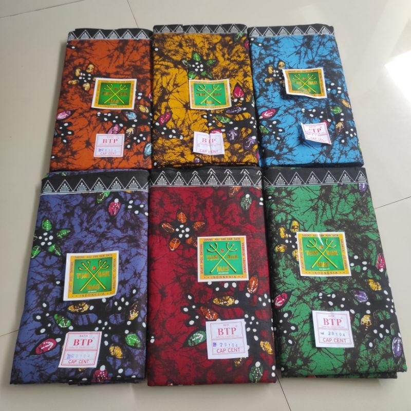 kain batik panjang jarik bahan baju motif bakaran Katun Bisa Dicuci