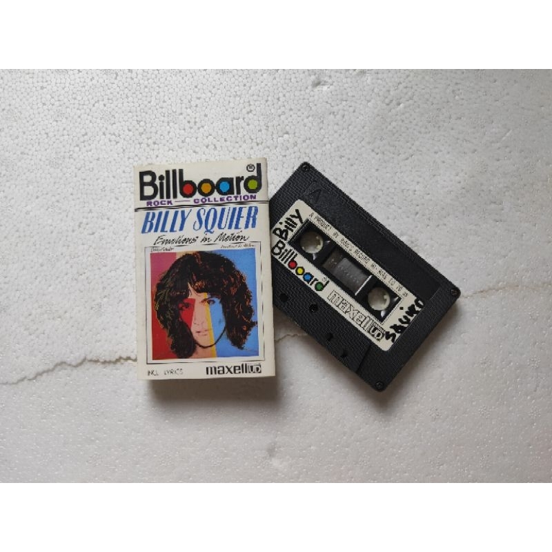 kaset pita hard rock BILLY SQUIRE emotion in motion not Ted nugent