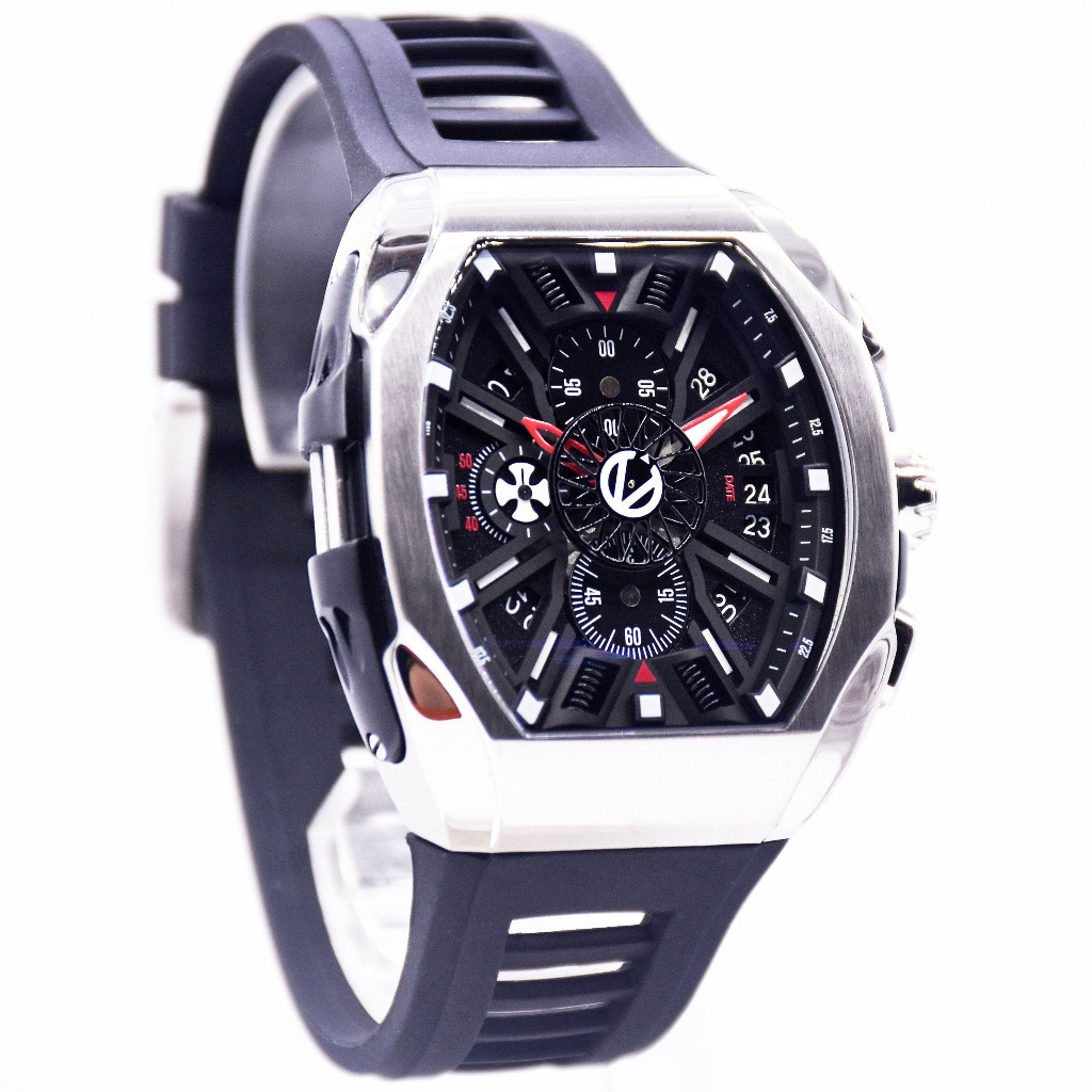 Christ Verra CV12080G-31BLK Jam Tangan Pria Original