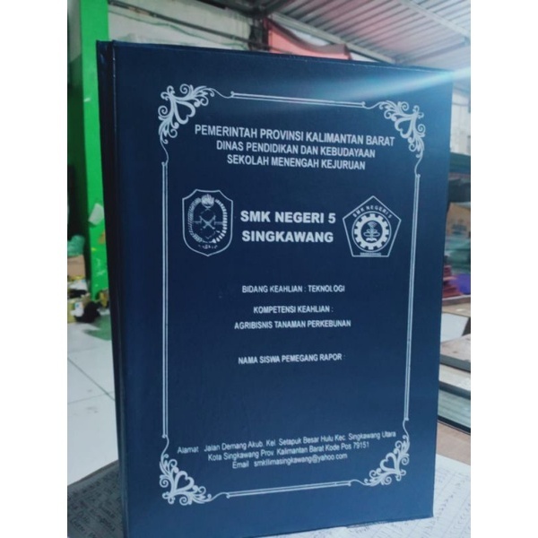 

Map Raport / Ijazah Sablon (bahan Nafa/sheet)
