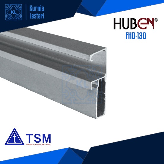 Frame Aluminium Kitchen Set Handle FHD 130 HUBEN TSM 3 Meter